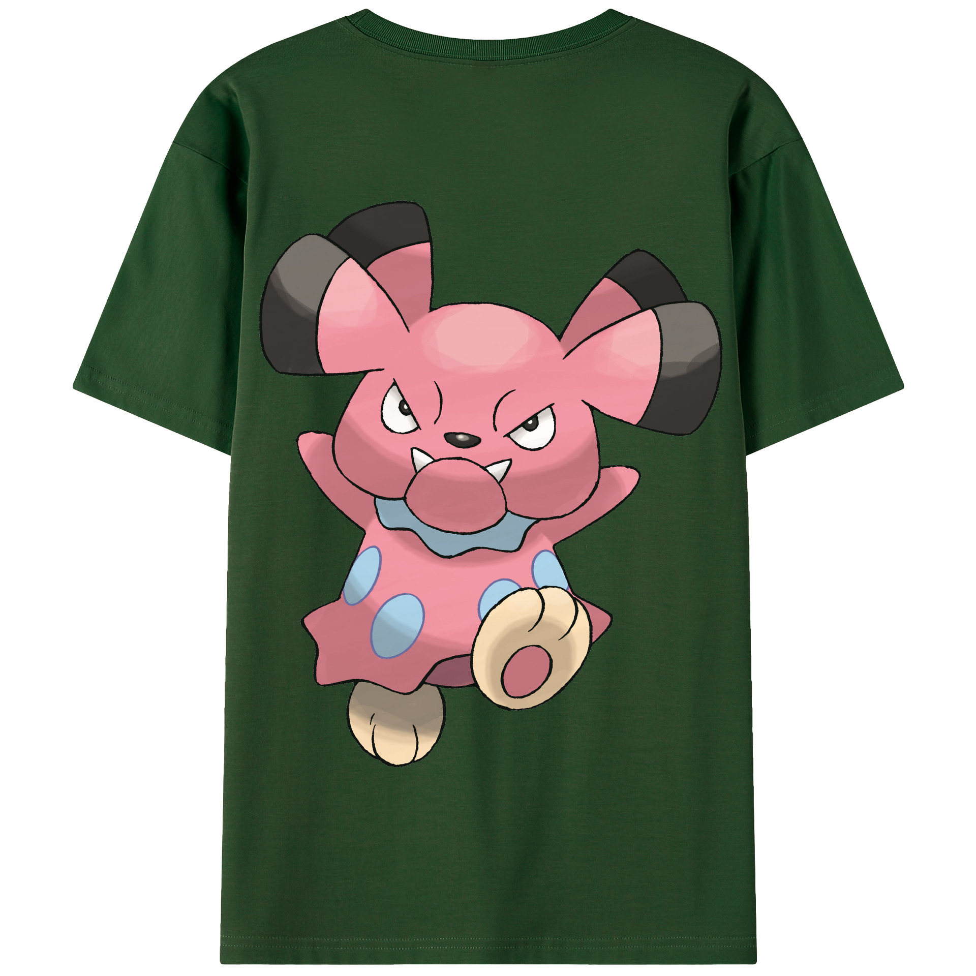 （画像用） ポケットモンスター Pokémon 綿100％半袖Tシャツ（背面プリント）